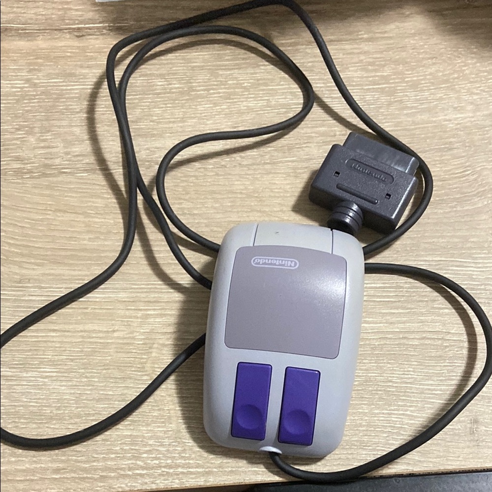 Vintage Super NES Mouse Accessory